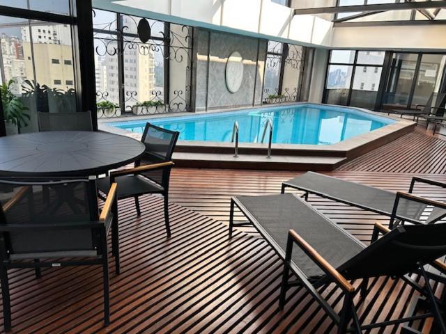 Flat Privado Jardins Aparthotel Sao Paulo Bagian luar foto
